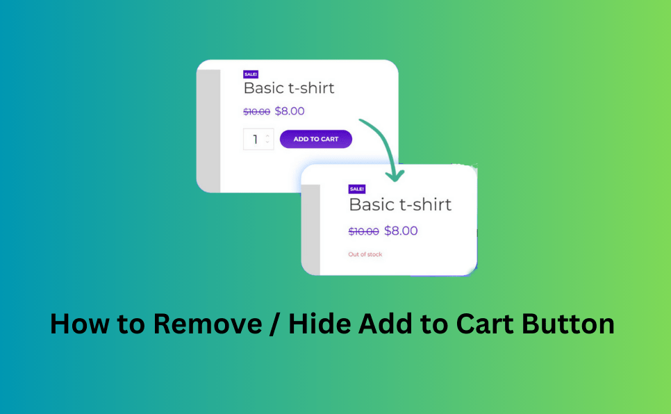 Remove Add to Cart Button