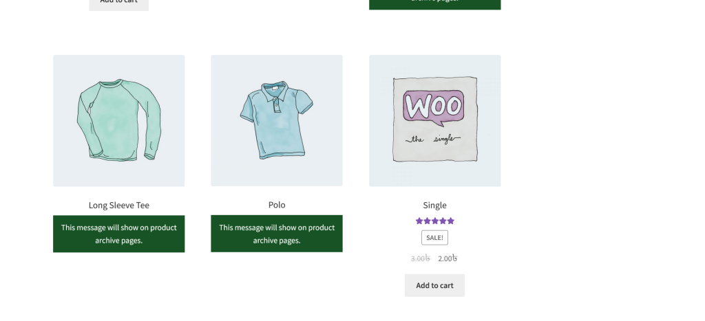 Remove product contents from shop archive pages