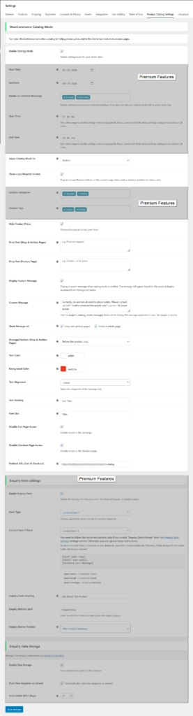 Product Catalog Mode for Visitors